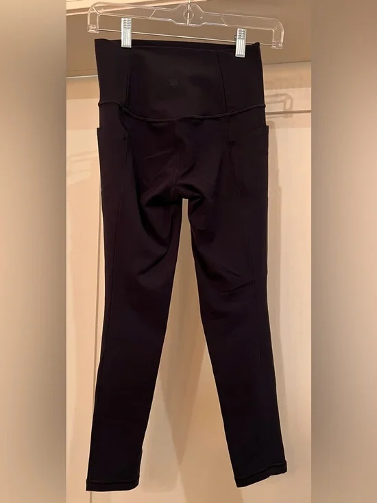 Athleta Salutation 7/8 Tight | Navy | XS - Picture 2 of 11